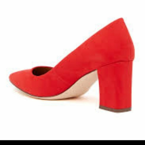 14th Union Block heel Red Suede shoes - Picture 8 of 8